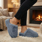 Daunex Pantofole con zeppa e pelliccia Fur da Donna