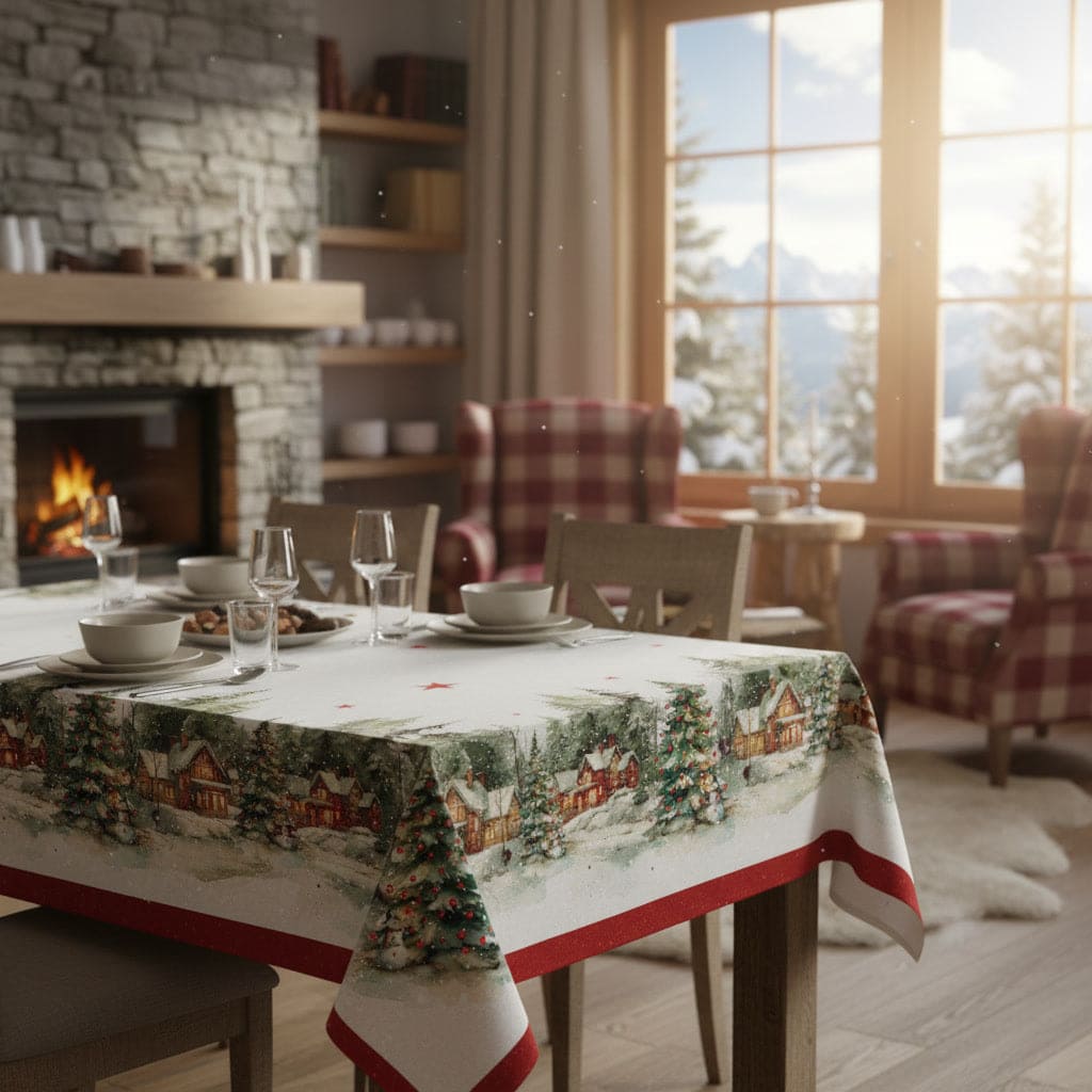 Daunex Tovaglia stampa digitale Rudolph