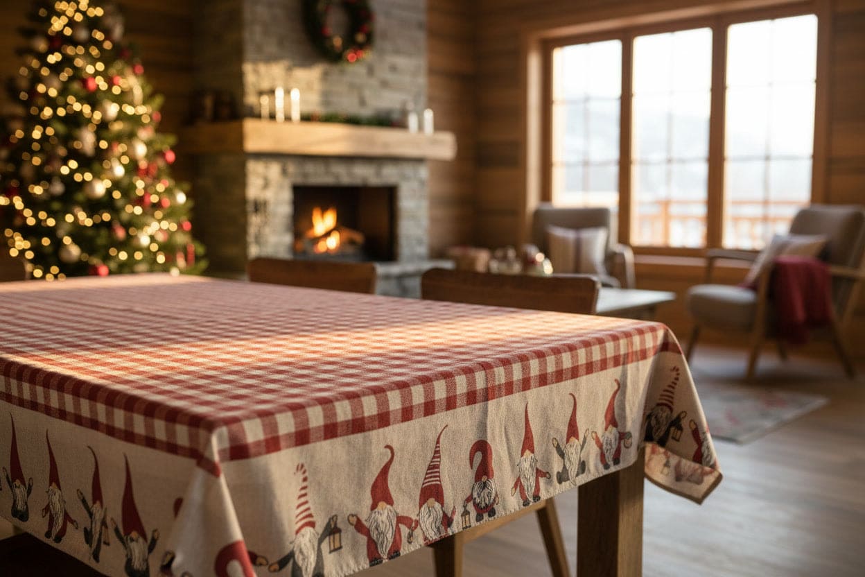 Daunex Tovaglia 80% cotone 20% poliestere Gnomo