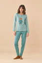Pigiama Donna Caldo Cotone Noidinotte FA009747