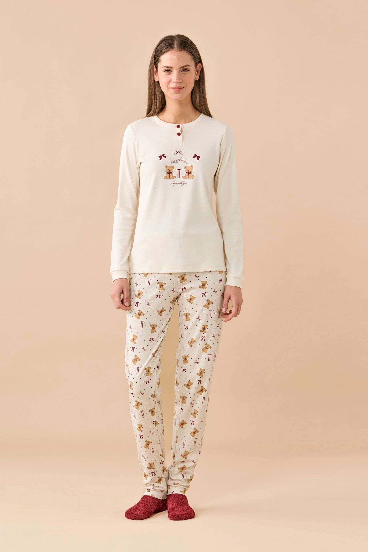 Pigiama Donna Caldo Cotone Noidinotte – FA009802