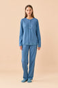 Pigiama Donna+ Jersey Essential Azzurro - FA009898