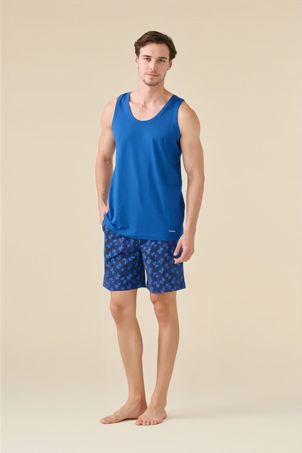 Pigiama Uomo Estivo in Jersey di Cotone Linea Colorful - Noidinotte