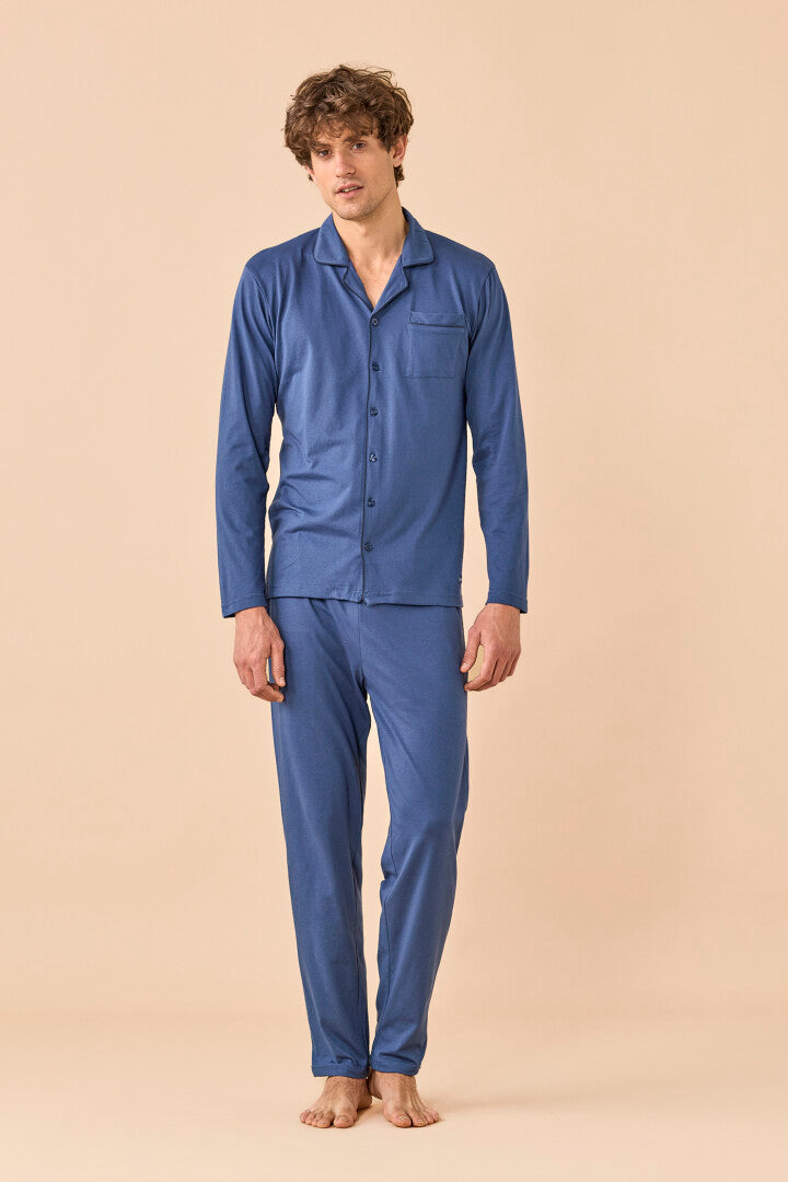 Pigiama Uomo Jersey Timeless Estate Blue - FC003338