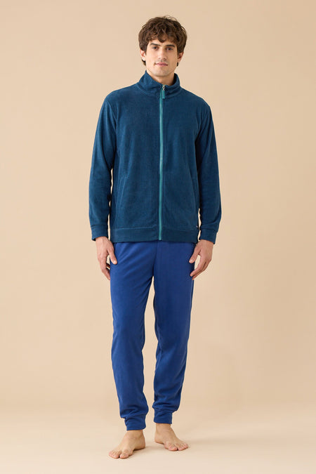 Pigiama Uomo Micropile Classic Verde Bosco