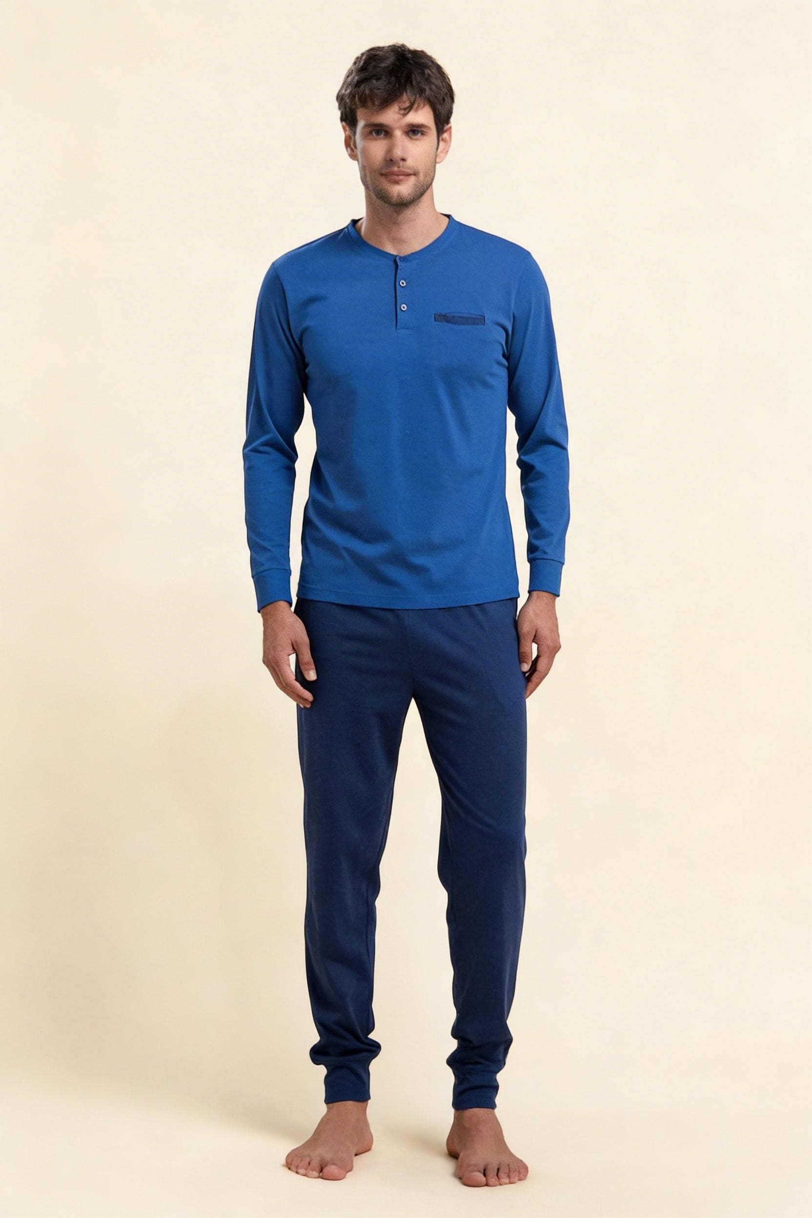 Pigiama Uomo in Cotone Linea Comfort Plus FC2498 - Noidinotte