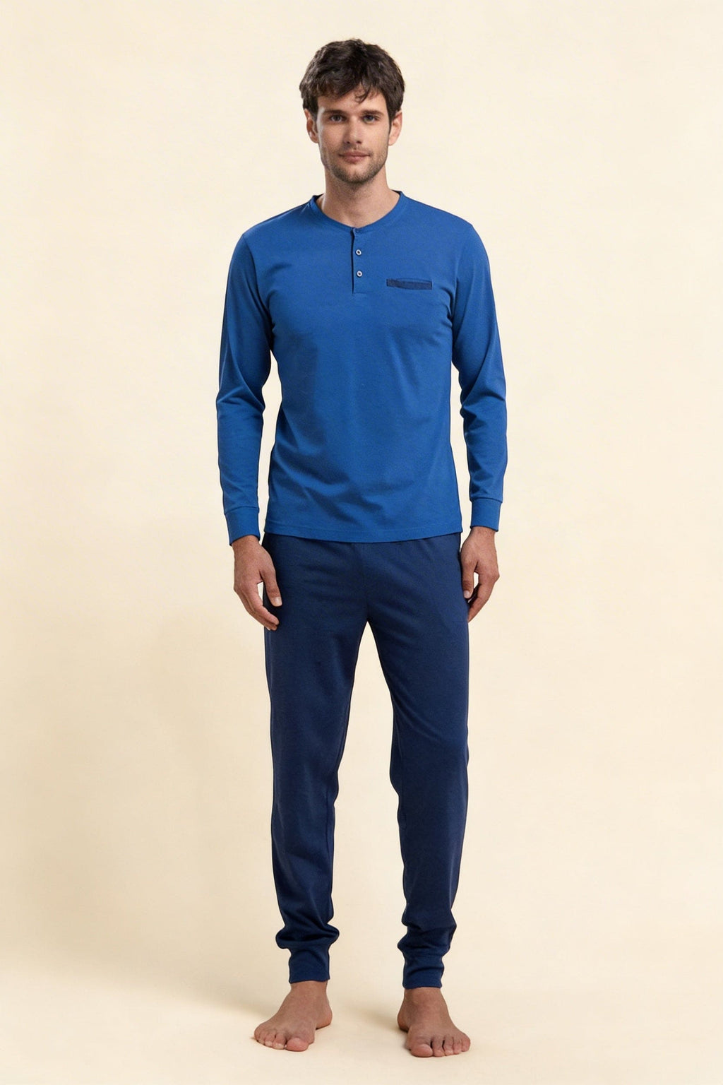Pigiama Uomo in Cotone Linea Comfort Plus FC2498 - Noidinotte