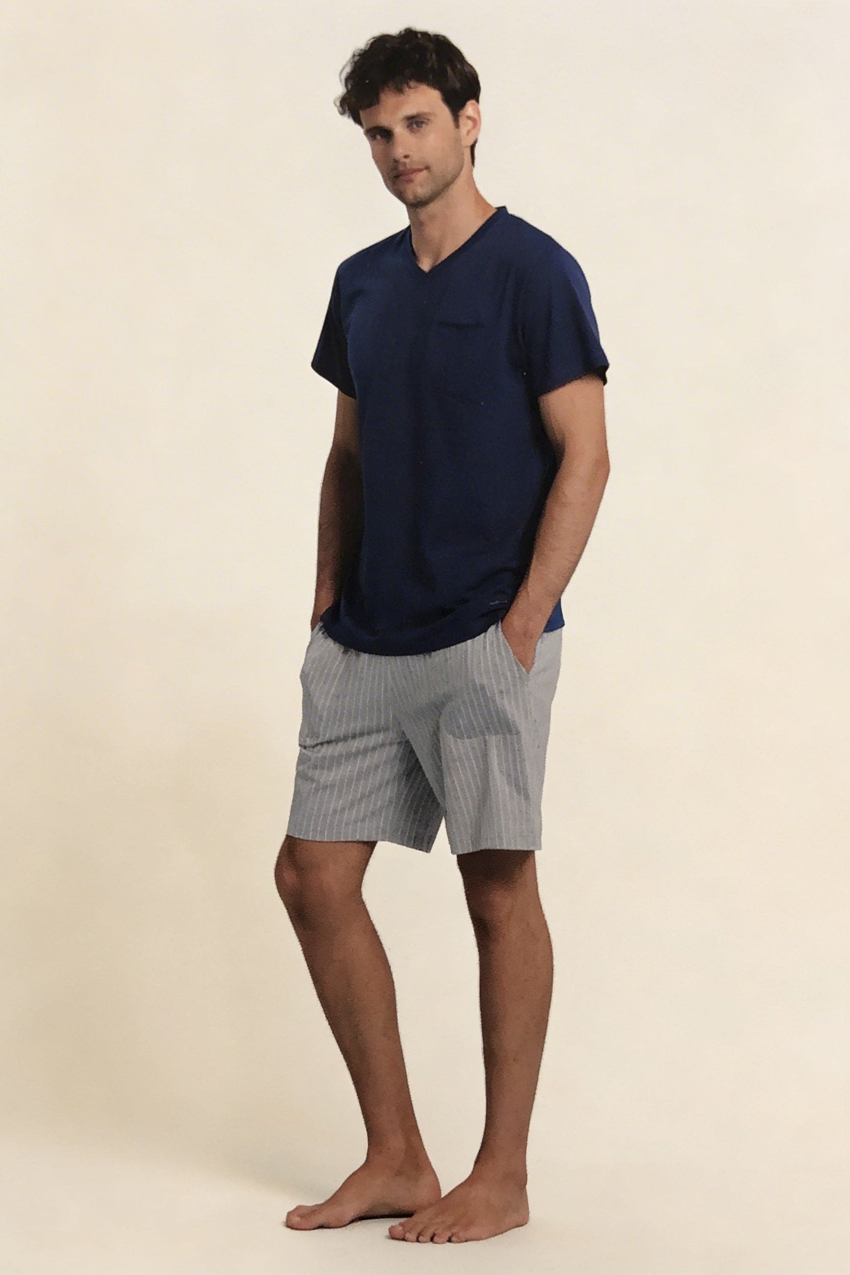 Pigiama Uomo Estivo in Cotone Linea Comfort Plus FC2697 - Noidinotte