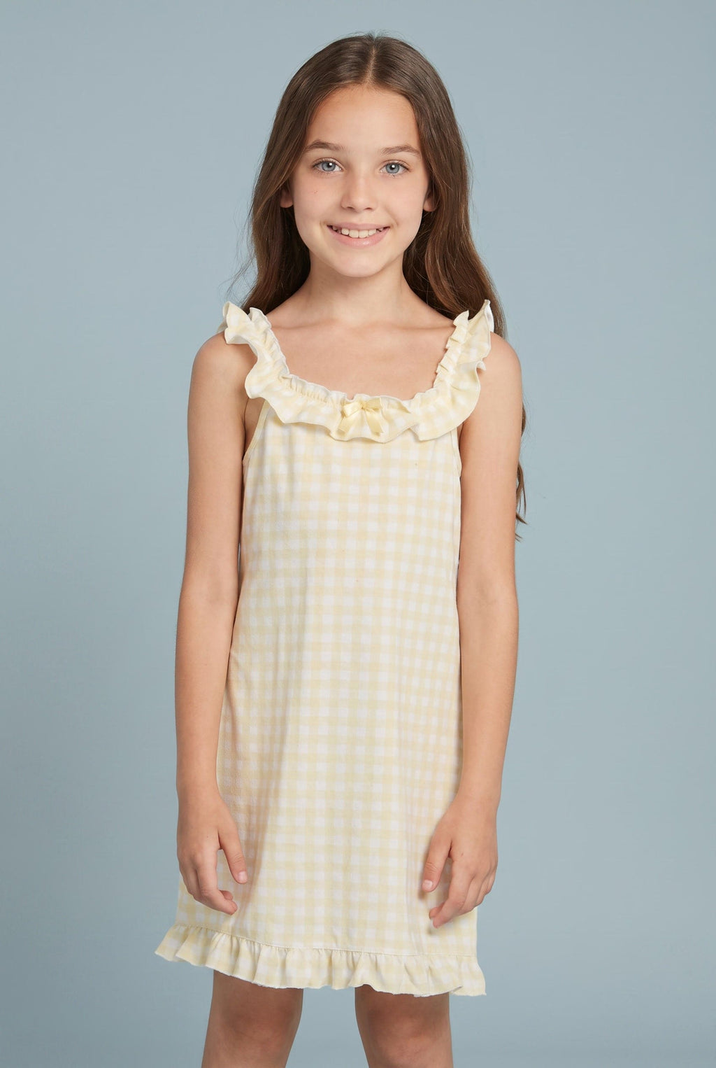 Pigiama da bambina a quadretti FE2258 - Noidinotte