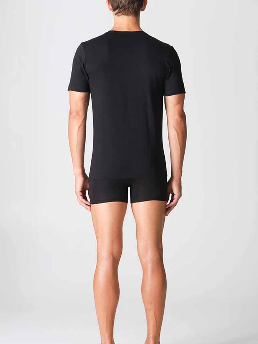 Maglietta uomo manica corta scollo a V Boglietti FNM001