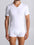 Maglietta uomo scollo V in interlock puro cotone Boglietti FNM007