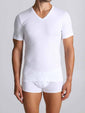 Maglietta uomo scollo V in interlock puro cotone Boglietti FNM007