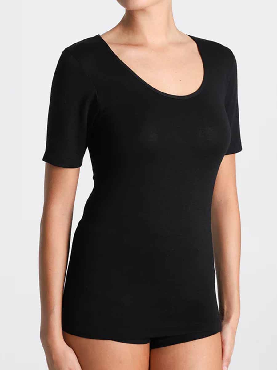 Maglietta donna indue lana e cotone Boglietti FRF013