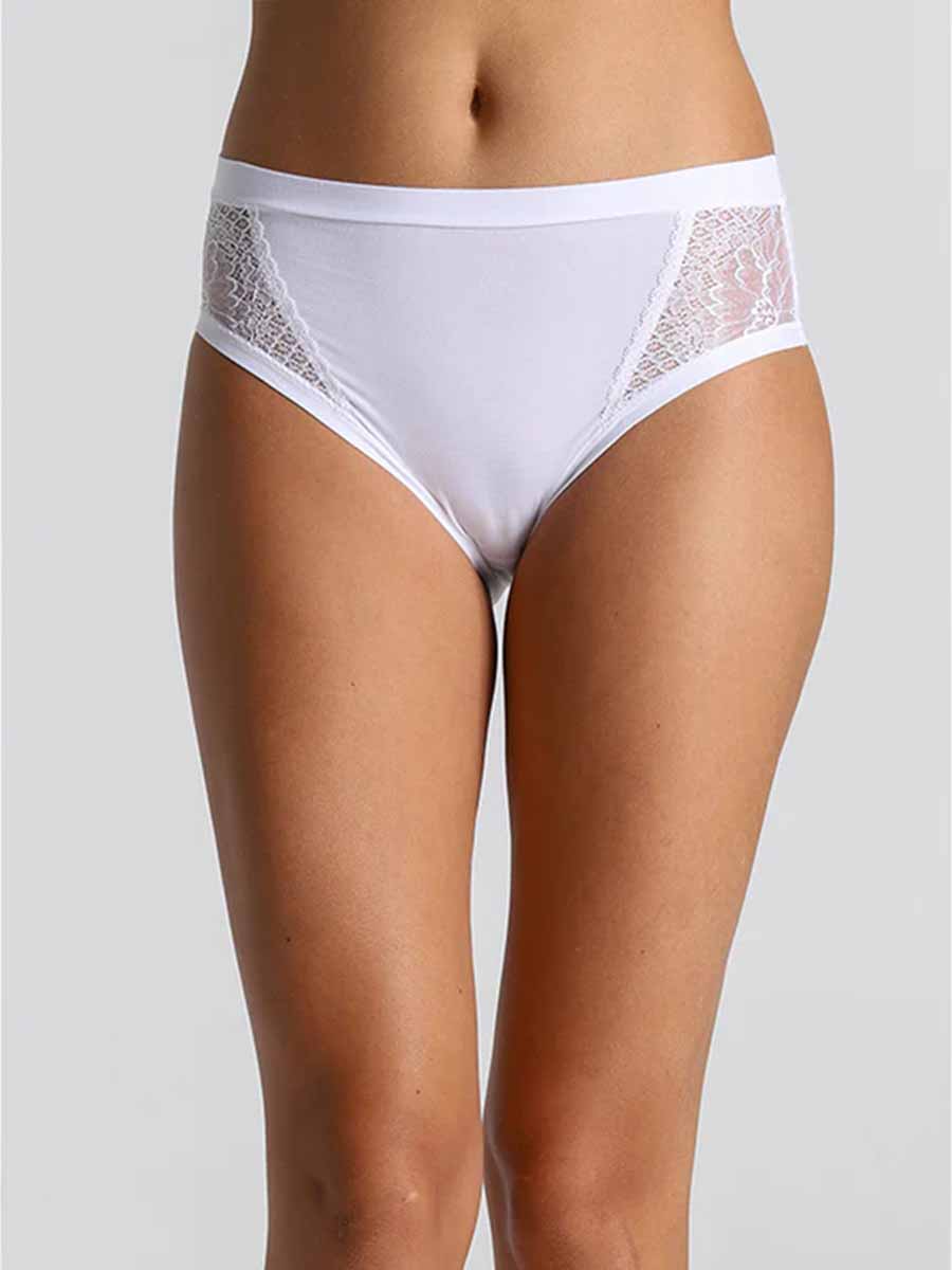 Midi Slip donna light pizzo in cotone elasticizzato Boglietti FSB004