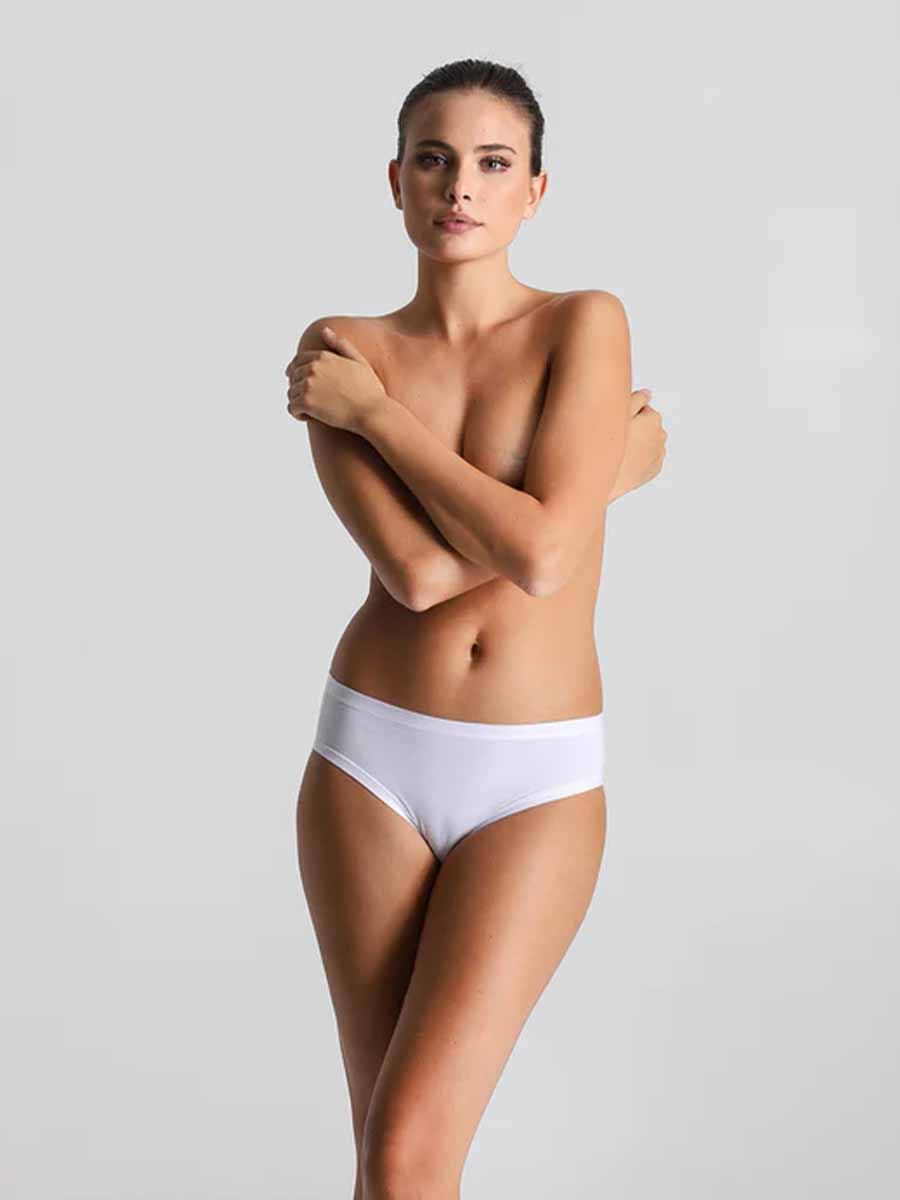 Midi Slip donna cotone e micromodal Boglietti FSB013