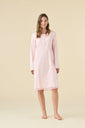 Camicia da Notte Donna Essential in Cotone con Pizzo
