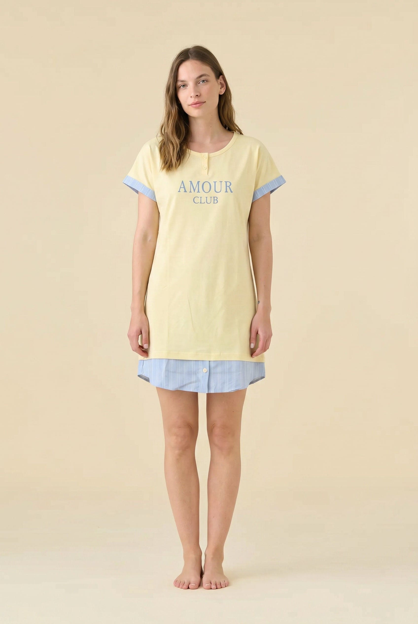 Abitino Casa Donna in Cotone Amourclub - Noidinotte