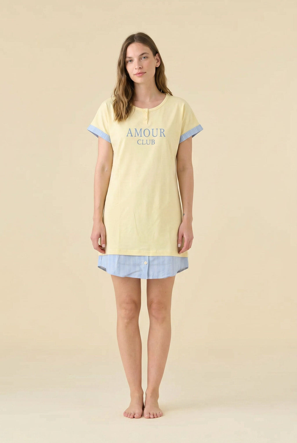 Abitino Casa Donna in Cotone Amourclub - Noidinotte