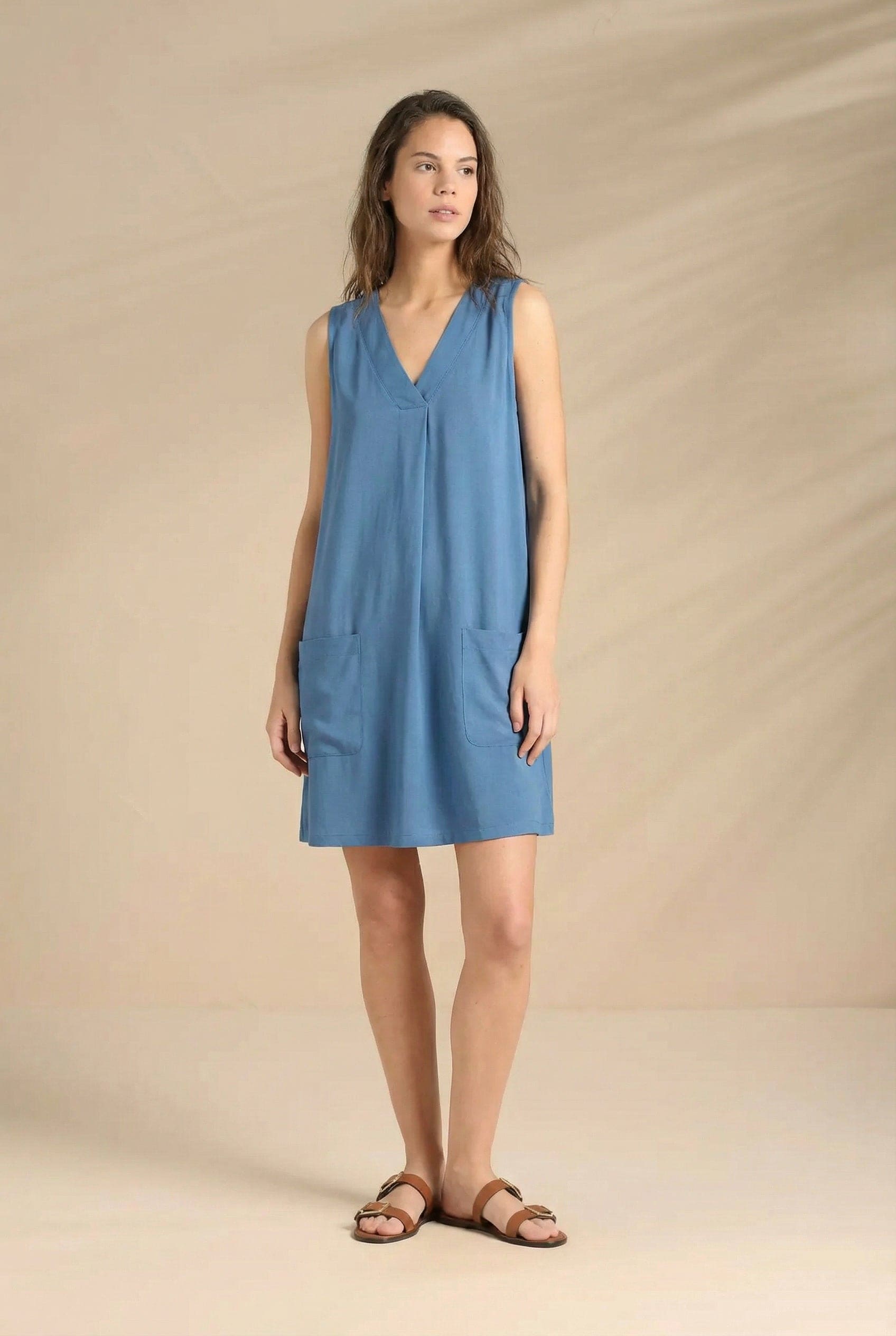 Abito Donna Estivo a Spalla Larga in Viscosa Colorful - Noidinotte