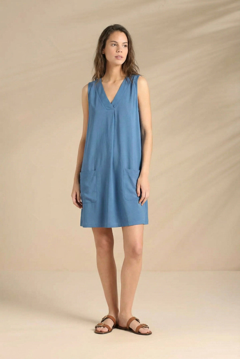Abito Donna Estivo a Spalla Larga in Viscosa Colorful - Noidinotte