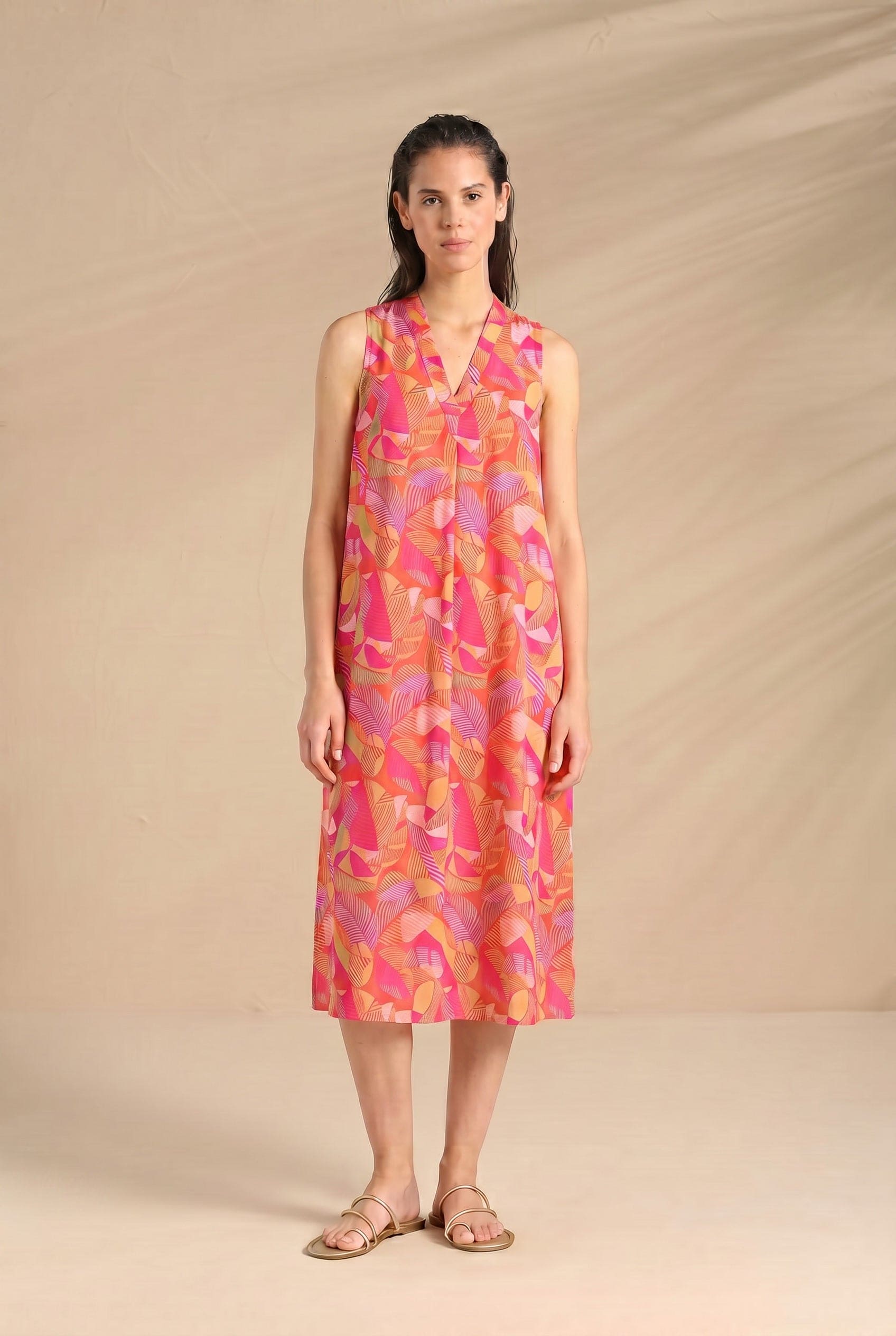 Abito Donna Estivo in Viscosa Colorful - Noidinotte