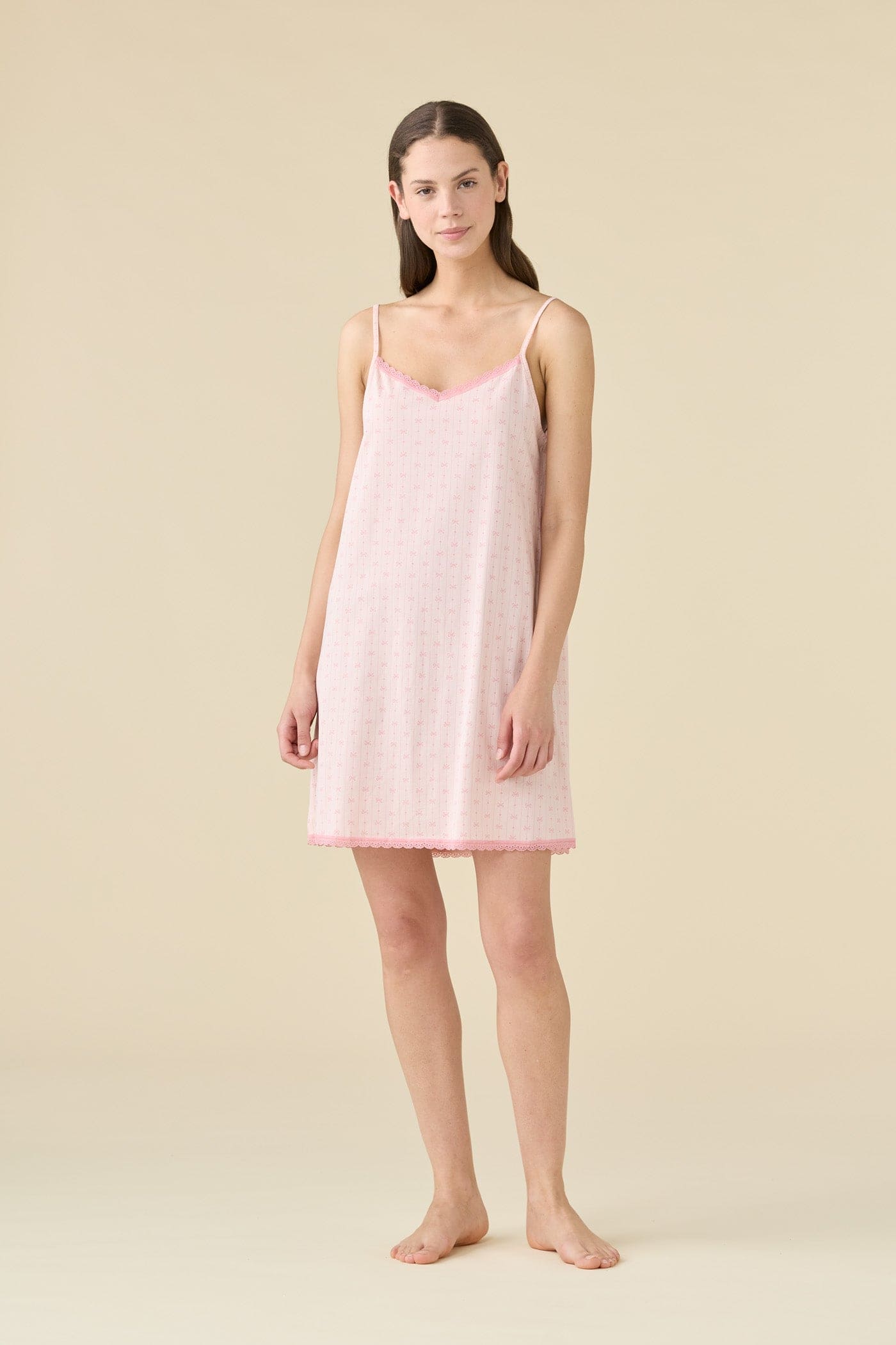 Abitino Donna Plus in Cotone con Bretelline – Noidinotte
