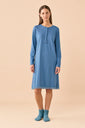 Camicia Notte Donna+ Jersey Essential Azzurro - LA003664