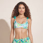 Pantaloncino Mare Donna Elva Stampa Tropical - Noidinotte