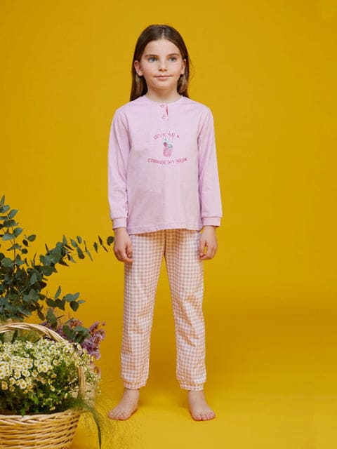 Pigiama Bambina in cotone "Lemonade Break" NOIDINOTTE