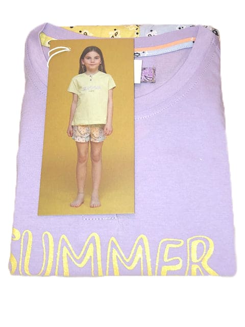 Pigiama corto bimba "Summer is coming" NOIDINOTTE