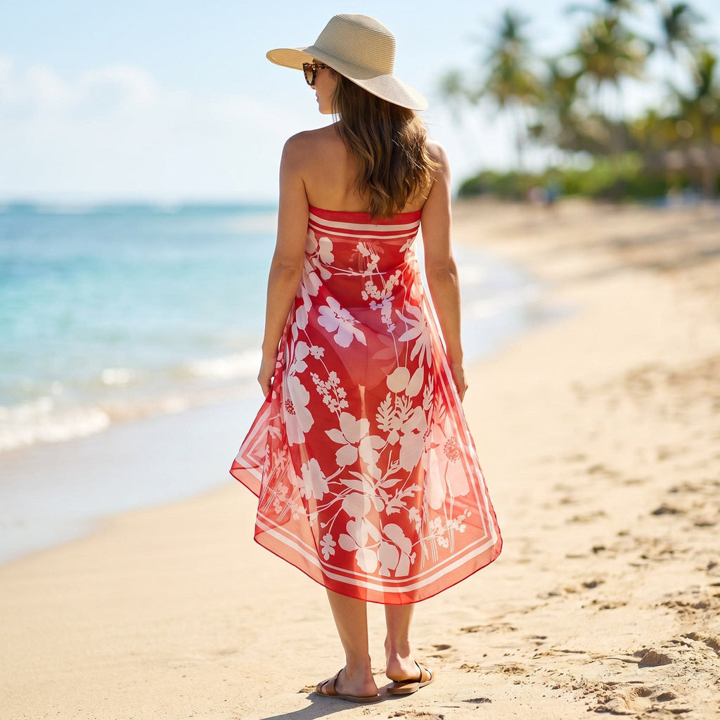 Pareo Mare Flower Portrose – 150x110 cm