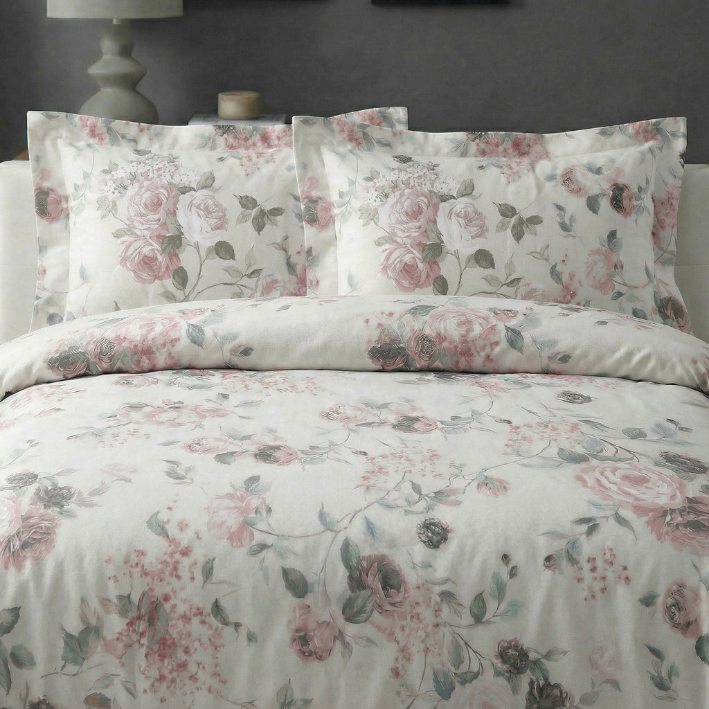 Parure Copripiumino Caldo Cotone Sanderson - Daltex