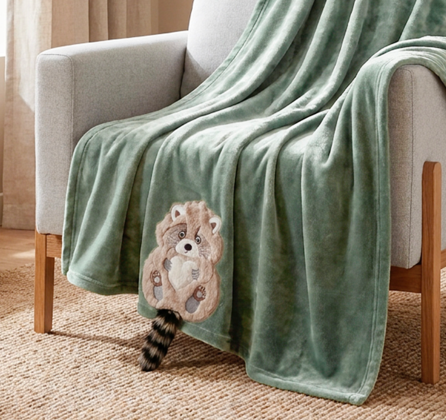 Plaid Morbidotto Sleep Procione Daunex – 150×200 cm