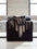 Set 1+1 Asciugamani Jacquard Fantasia Rigata - Carrara