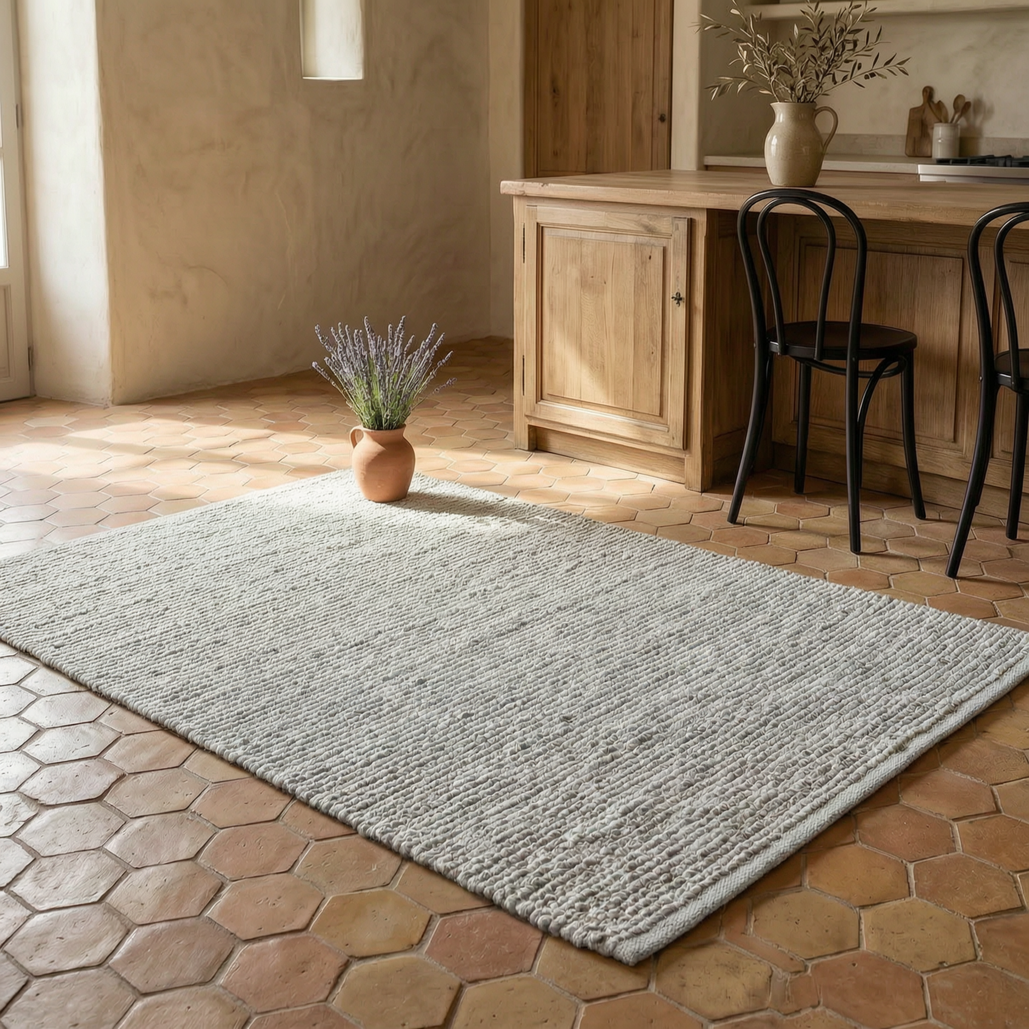 Tappeto Madras in 100% Cotone Daunex — 5 Colori · 3 Misure