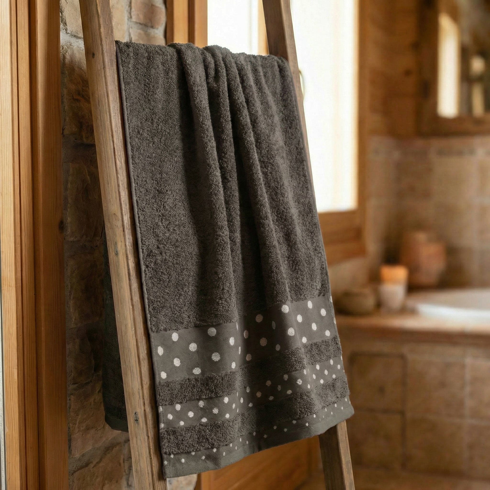 Telo Doccia Grande 100x150 cm Spugna di Cotone 450gr Soft Touch Daltex Poison