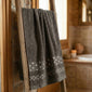 Telo Doccia Grande 100x150 cm Spugna di Cotone 450gr Soft Touch Daltex Poison