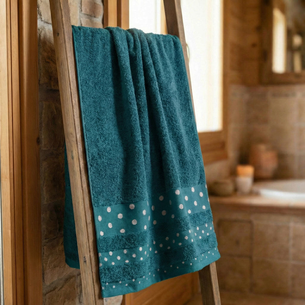 Telo Doccia Grande 100x150 cm Spugna di Cotone 450gr Soft Touch Daltex Poison