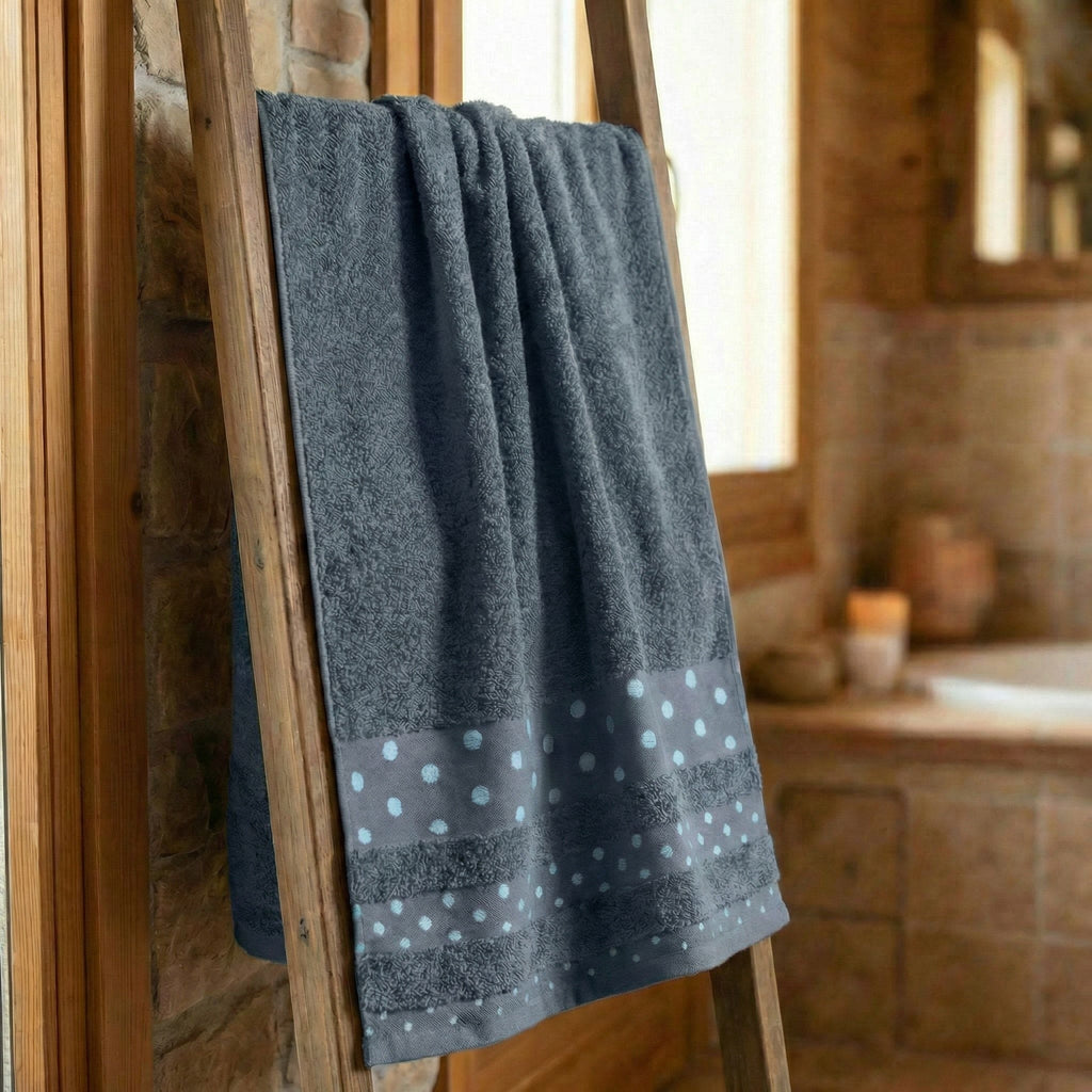 Telo Doccia Grande 100x150 cm Spugna di Cotone 450gr Soft Touch Daltex Poison
