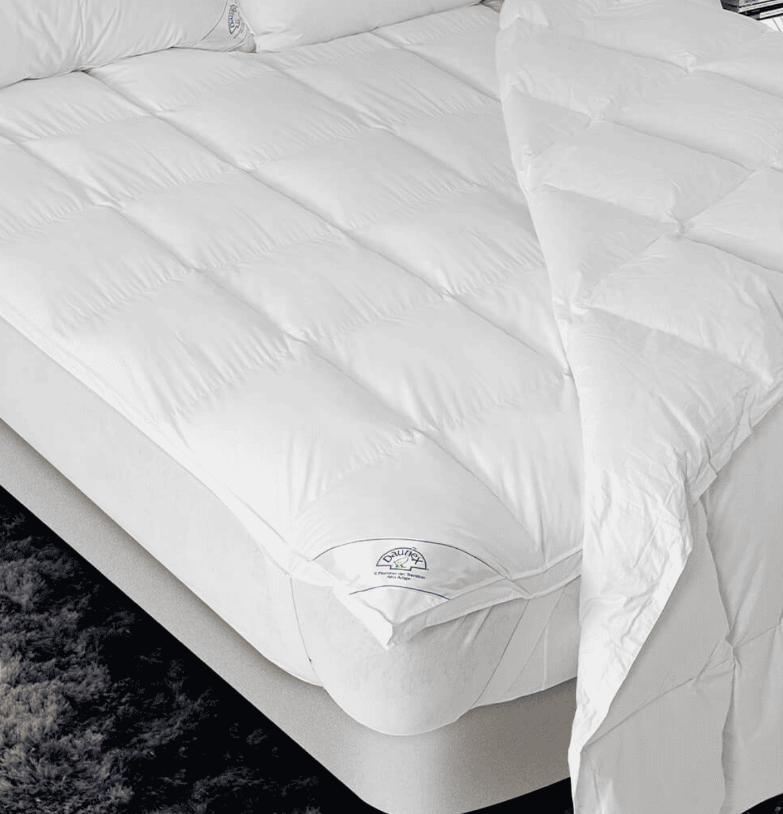 Topper Coprimaterasso in Piumino Naturale altezza 5cm - Tirolo Daunex
