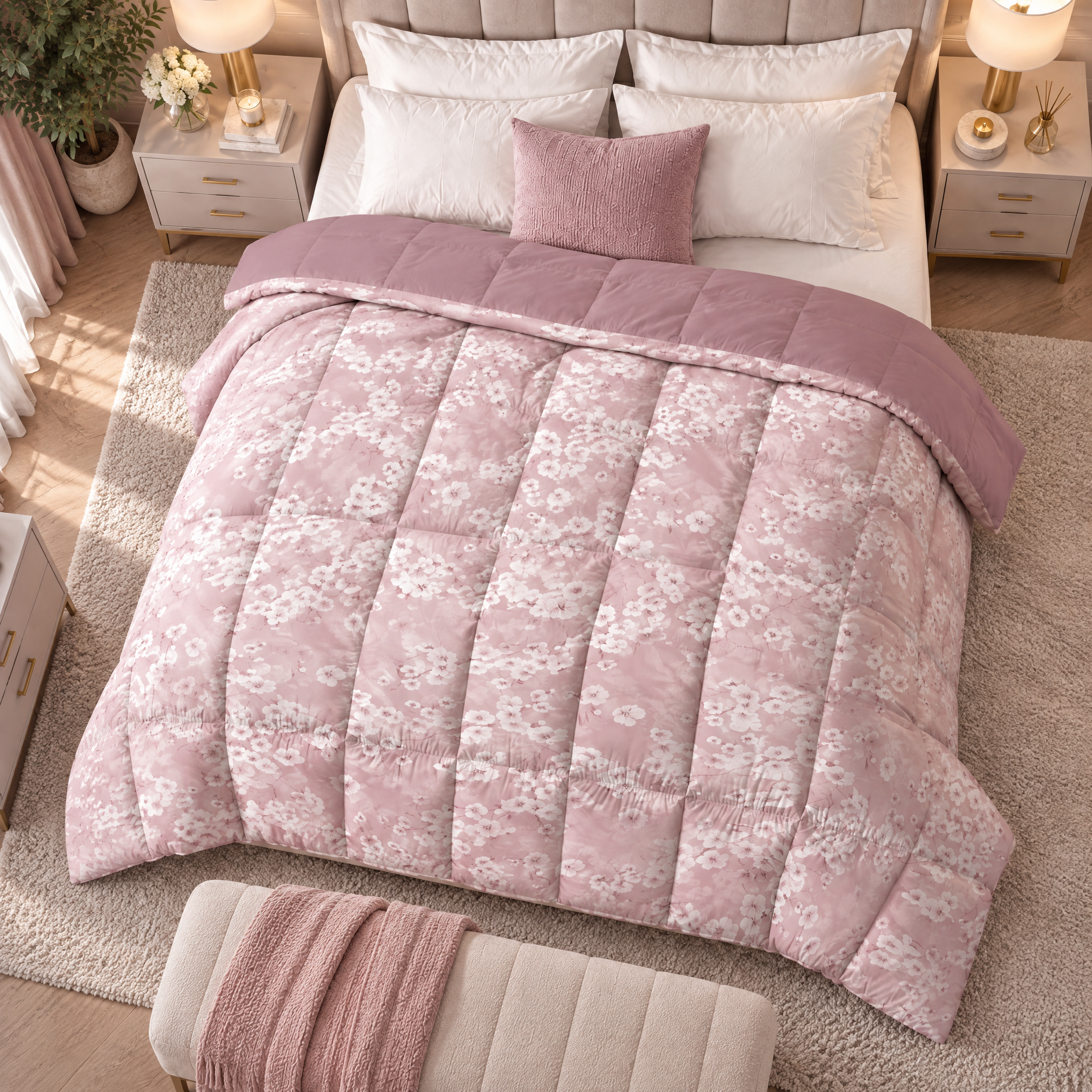 Trapunta Elite Canazei Daunex 270x260 – Dis. 90/2 – 80% Piumino 20% Piumette