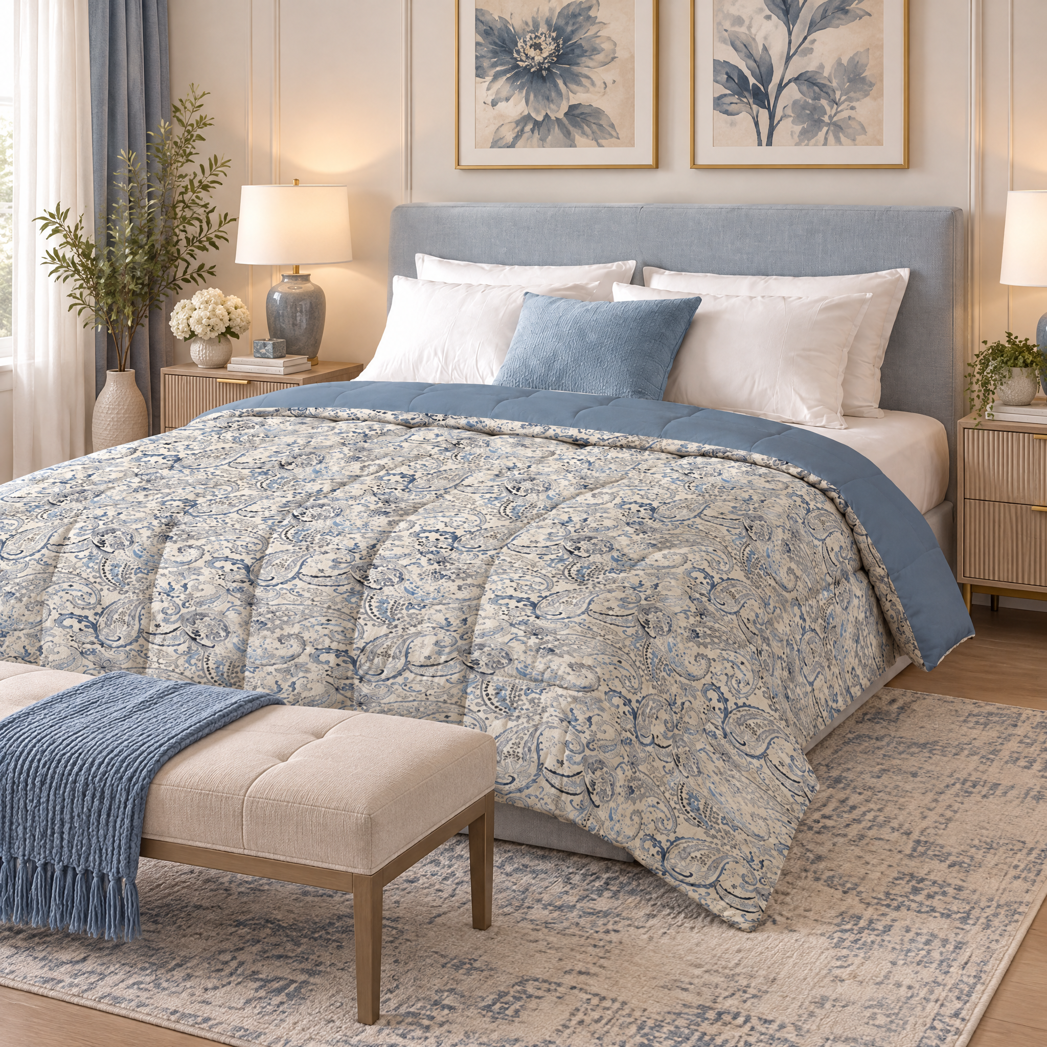Trapunta Elite Canazei Daunex 270x260 – Dis. 92/1 – 80% Piumino 20% Piumette