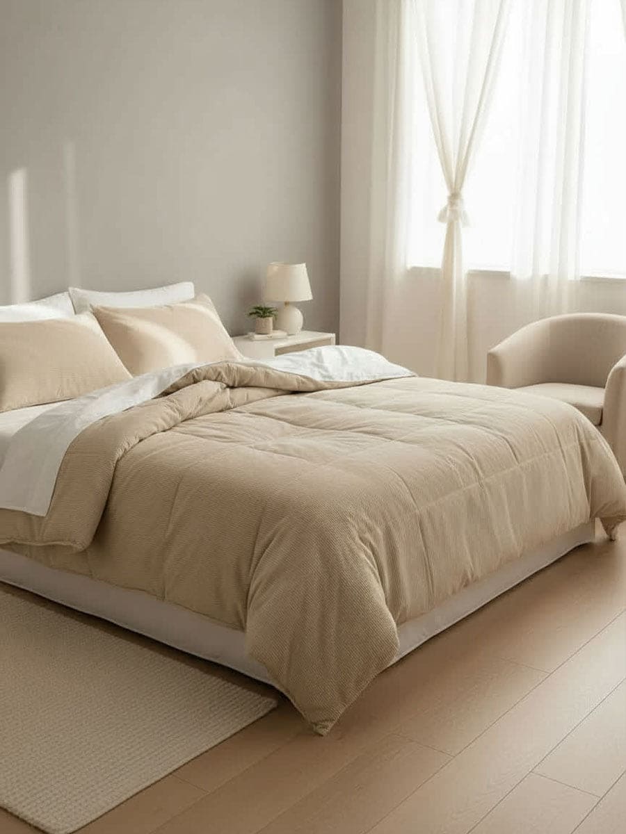 Trapunta Fantasia Rigata Tinto Filo Mara - Ferrari