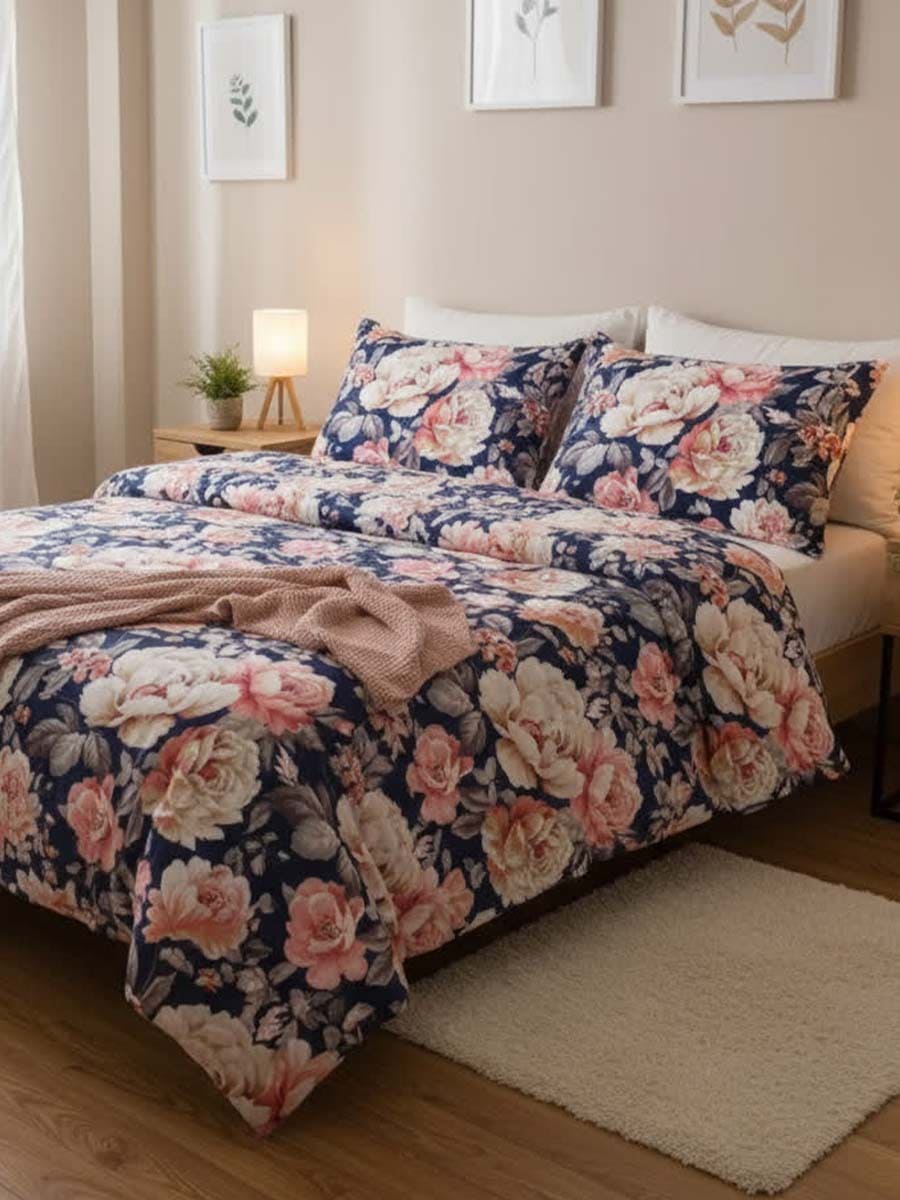 Trapunta Ferraruccia Blu Imbottitura Effetto Piuma - Ferrari