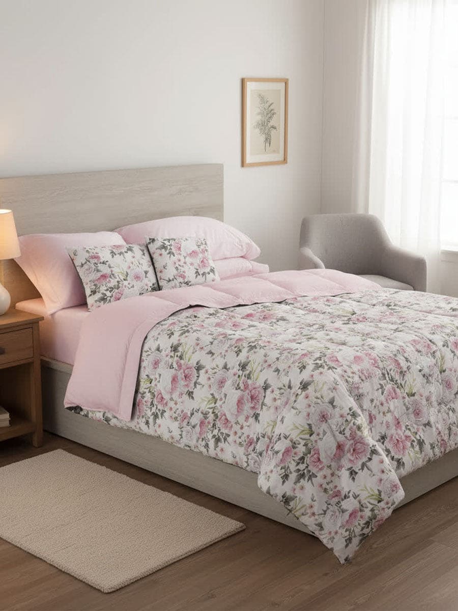 DAUNEX Trapunta Invernale Canazei Elite Panna/Rosa