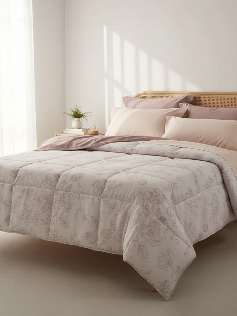 Trapunta Matrimoniale Operata Flowers - Via Roma 60