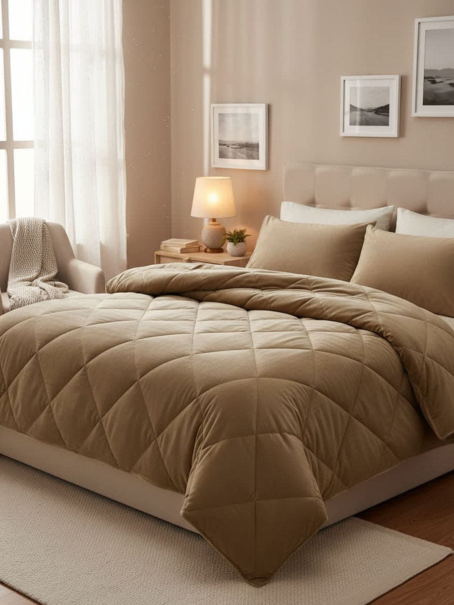 Trapunta Velluto Matrimoniale Estella - Gruppo Carillo