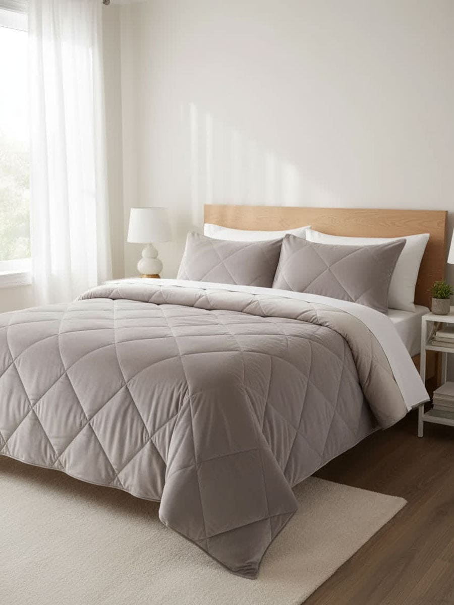 Trapunta Velluto Matrimoniale Estella - Gruppo Carillo