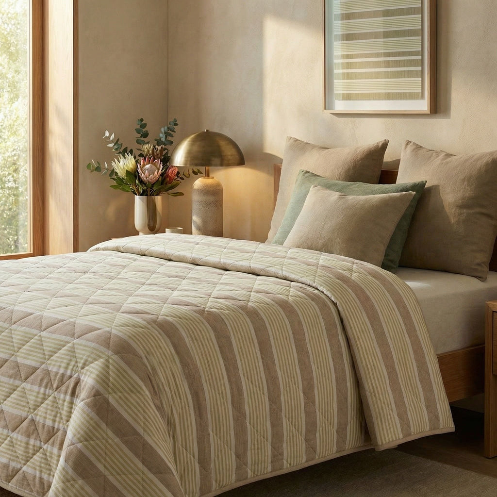Trapuntino Double-Face Martha O’Neil – Raso di Cotone Made in Italy