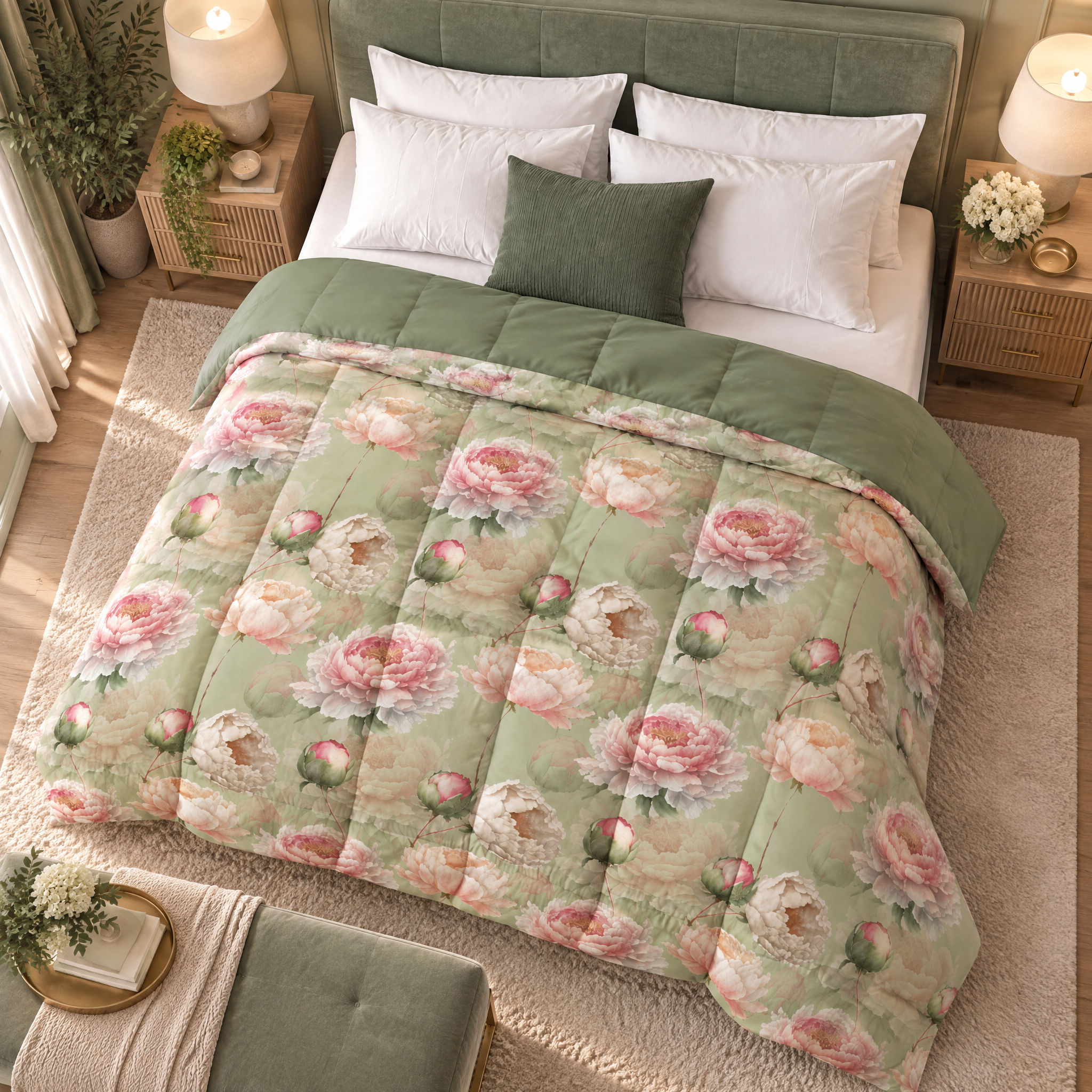 Trapunta Elite Canazei Daunex 270x260 – Dis. 89/1 – 80% Piumino 20% Piumette